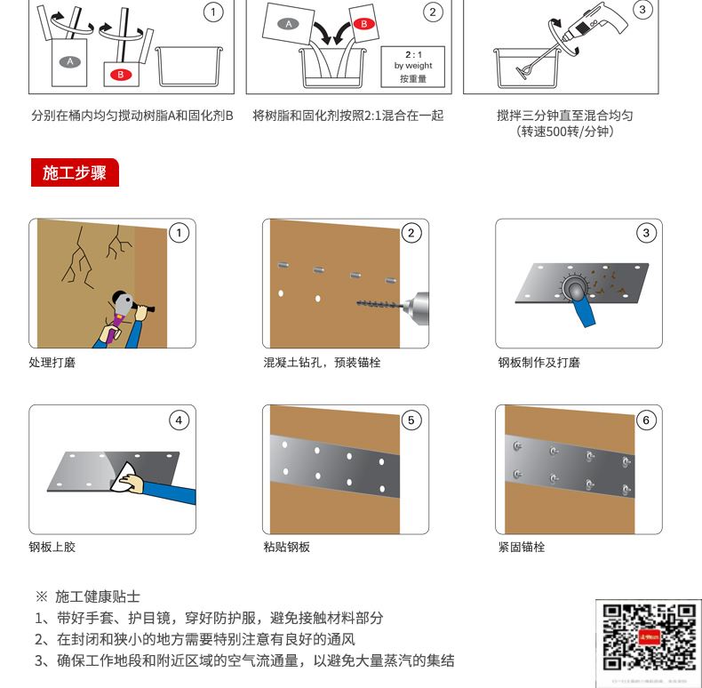 包钢迎泽粘钢加固施工过程